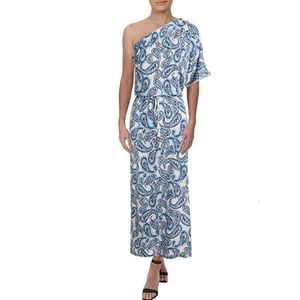 Ralph Lauren 💯Cotton One Shoulder Dress